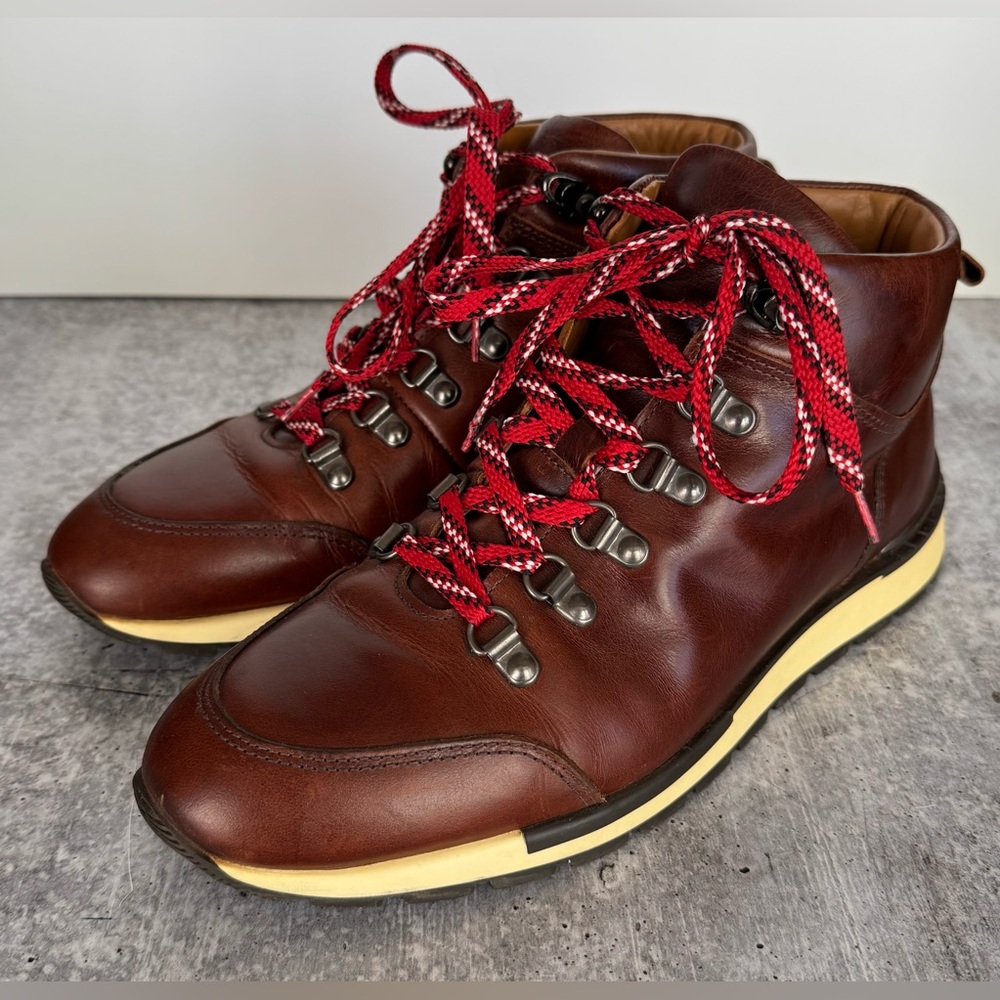 Russell & Bromley Munroe Brown Leather Boots Hiking Walking Men’s EU 40/ US 6.5